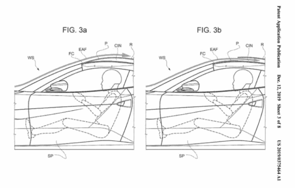 法拉利新专利曝光 前方三根“A柱” 这外观头回见