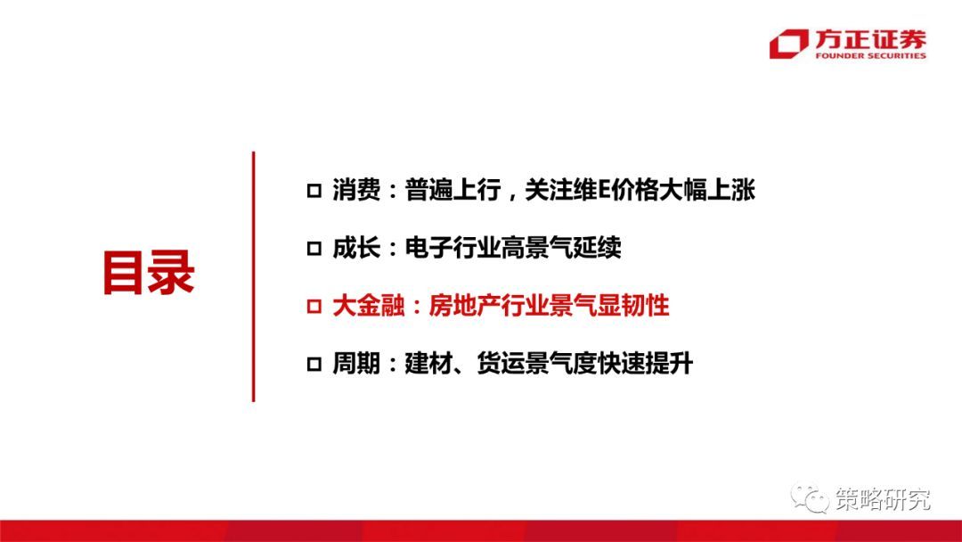 【方正策略】消费景气普遍上行，部分周期行业景气快速提升—行业景气双周报（第1期）