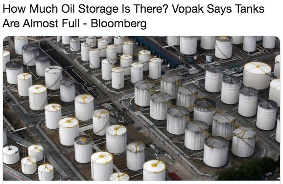 世界最大油储公司卖光了储存空间，“油满为患”该往哪儿存？