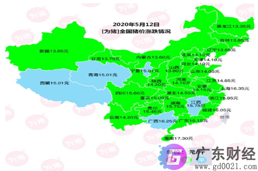 猪肉价格涨幅回落，今日猪肉价格多少，什么原因导致的涨幅回落？