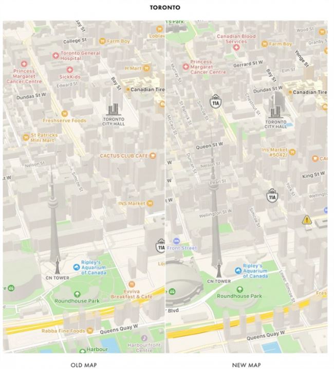 苹果计划将其重新设计的Apple Maps应用扩展到加拿大
