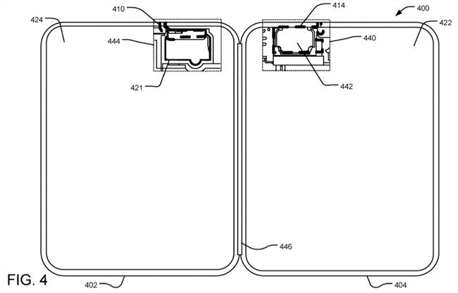微软为可折叠手机申请专利 内容涉及金属框架和显示屏盖板