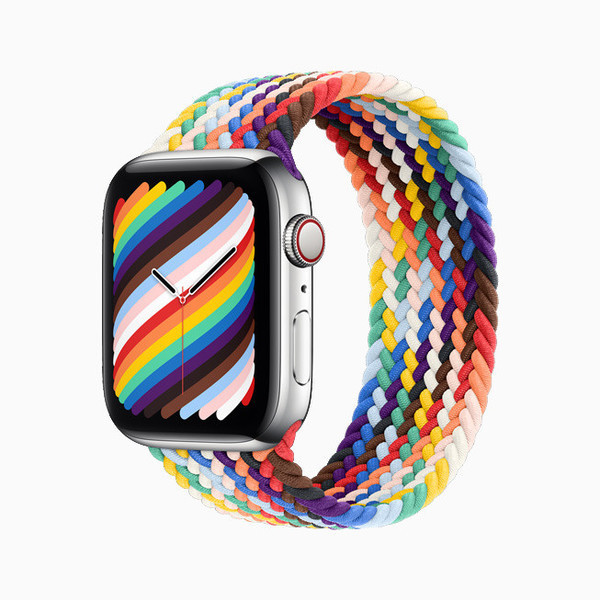 Apple Watch彩虹表带