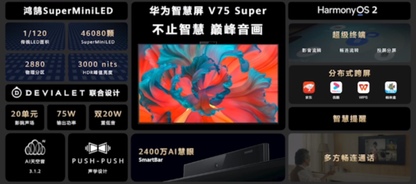 华为智慧屏V75 Super