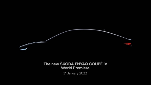 官宣！2022款斯柯达Enyaq Coupe iV将于下个月推出