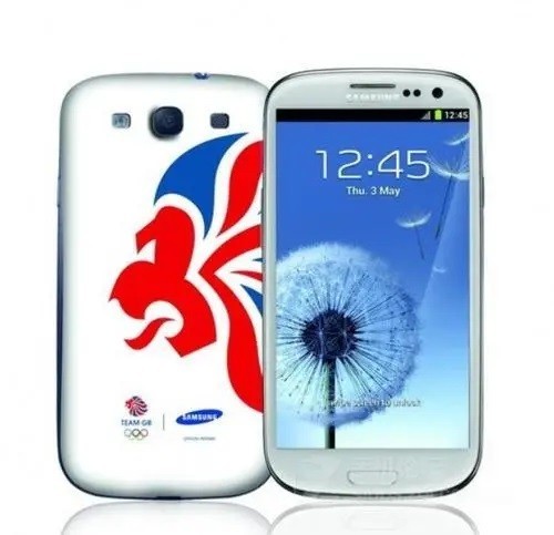 2012年伦敦奥运定制版Galaxy S3（图源来自网络）