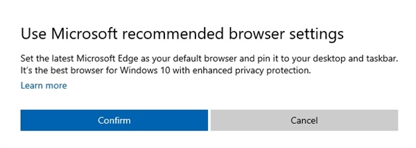 微软在Win10中全面推广Edge广告且无法关闭：用户疯狂吐槽