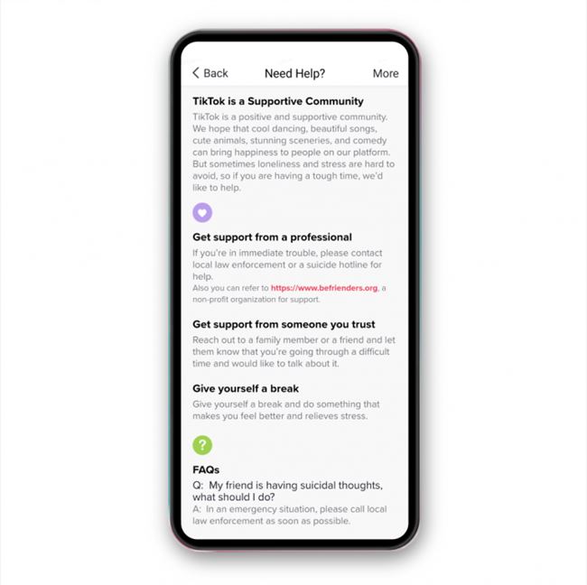 TikTok推出新的内容删除通知系统