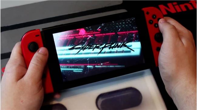 通过这招，他在Switch上成功运行了《赛博朋克2077》