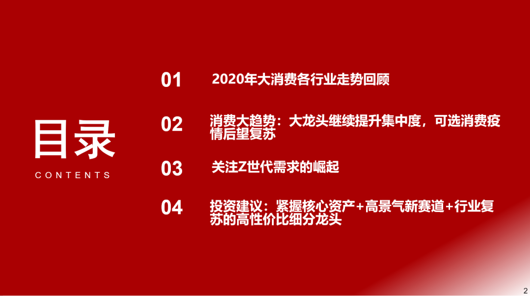 看好21年可选消费投资机会 看好21年可选消费投资机会