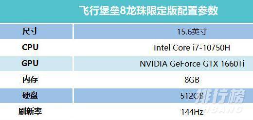 飞行堡垒8龙珠限定版参数_飞行堡垒8龙珠限定版配置