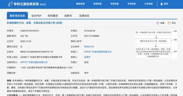 OPPO公开车辆防跟踪专利