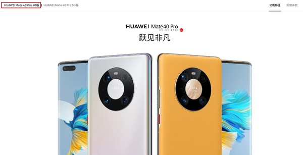 华为Mate40 Pro 4G版