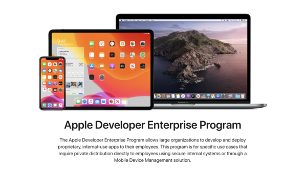 Apple Developer Enterprise Program