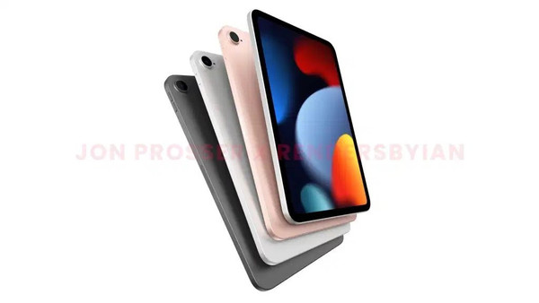 iPad mini 6渲染图亮相 方正机身全面屏设计配Touch ID