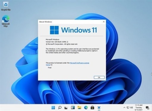Windows 11预览版泄露