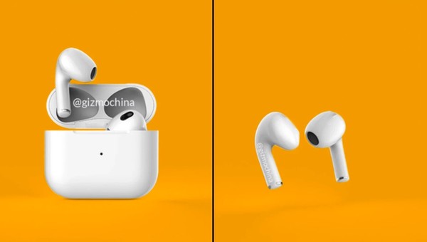 AirPods 3渲染图