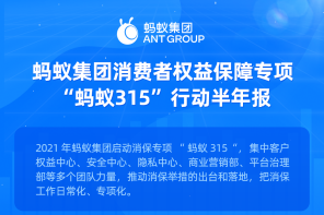 保障消费者权益“蚂蚁”是认真的 “蚂蚁315”发布行动半年报 保障消费者权益“蚂蚁”是认真的 “蚂蚁315”发布行动半年报