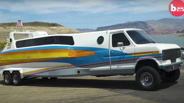 是船是半卡车还是房车!Boaterhome:最酷的发明之一 是船是半卡车还是房车!Boaterhome:最酷的发明之一