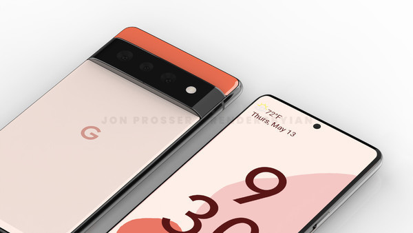 谷歌Pixel 6渲染图
