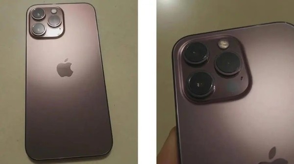 传闻中的玫瑰金iPhone 13（图源来自网络）