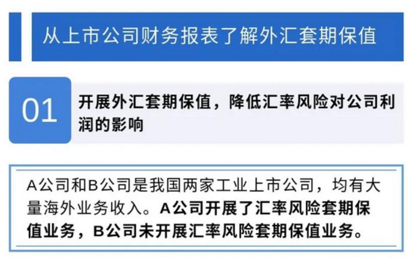 一张图:从我国上市公司财务报表了解企业外汇套期保值 一张图:从我国上市公司财务报表了解企业外汇套期保值