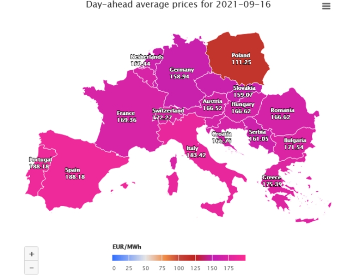 “欧洲正处于全面的能源危机之中”！？天然气、电力价格“涨疯了”……