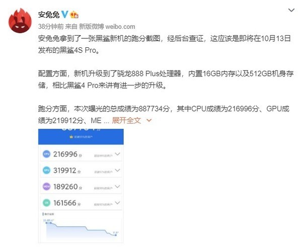安兔兔微博截图