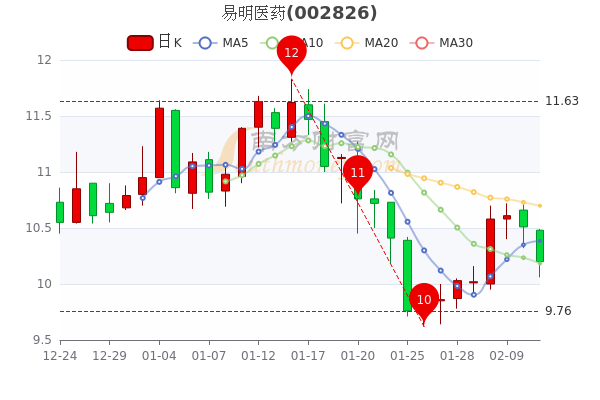 2月11日易明医药市值19.5亿,大单净流出377.57万 2月11日易明医药市值19.5亿,大单净流出377.57万