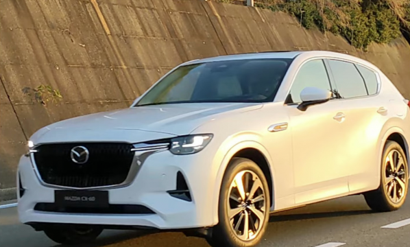 最新“魂动”设计加持！马自达新车CX-60外观轮廓获曝光