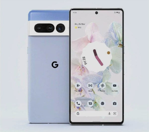 谷歌Pixel 7 Pro渲染图